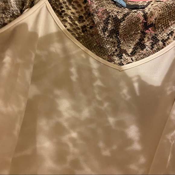 Anthropologie Eva Franco Snake Print Blouse - Picture 10 of 12